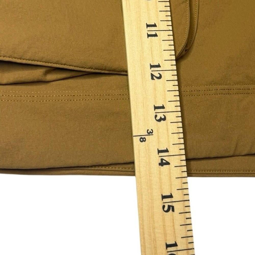 Lululemon Cargo Shorts Women 4 Ochre Tan High Rise Utility Hiking Pockets - Picture 6 of 7